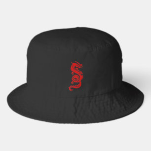 Coiled Red Dragon hat