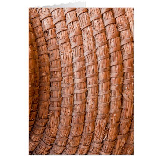 Coiled reed cards (Front)