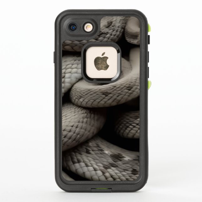 Coiled Serpents iPhone 8/7 Case (Back)