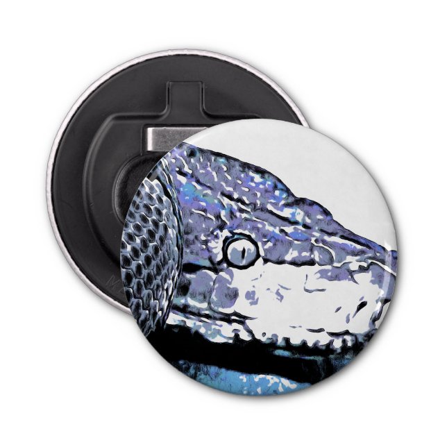 Coiled snake bottle opener (Front)