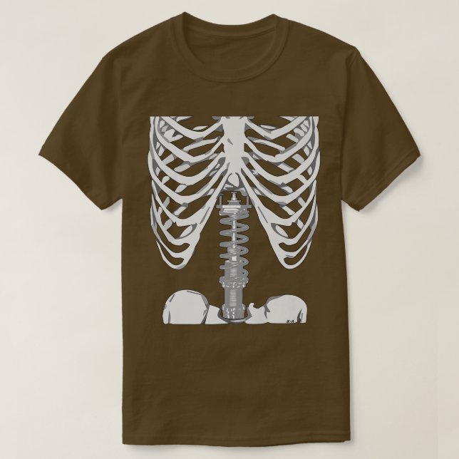 Coilover Skeleton  Race Performance Suspension Spi T-Shirt (Design Front)