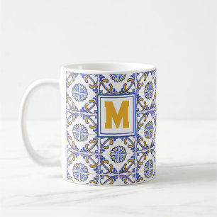 Coimbra Crown Vintage Portuguese Mediterranean Coffee Mug