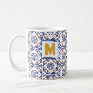 Coimbra Crown Vintage Portuguese Mediterranean Coffee Mug
