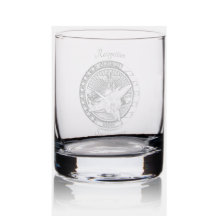 Coin 1 Glassware with text