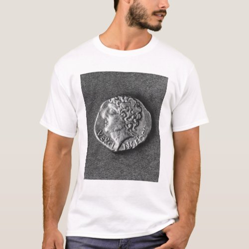 Coin bearing the effigy of Vercingetorix T_Shirt
