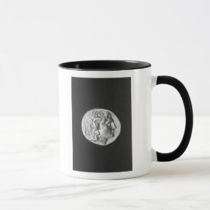 Coin bearing the head of Alexander the Great Mug