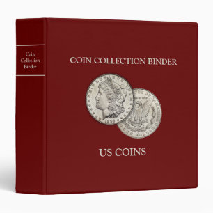 Coin Collection 3 Ring Binder