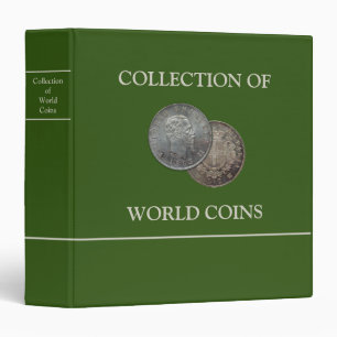 Coin Collection 3 Ring Binder