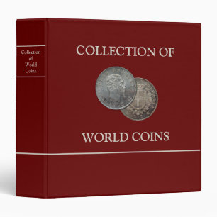 Coin Collection 3 Ring Binder