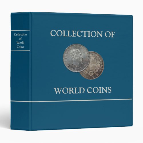 Coin Collection  3 Ring Binder