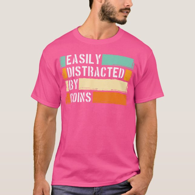 Coin Collection Coin Collecting Rare Coin Collecto T-Shirt (Front)