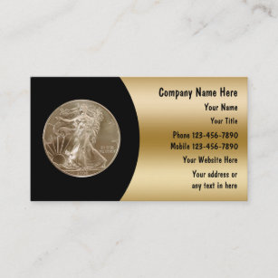 Coin Collector Business cards