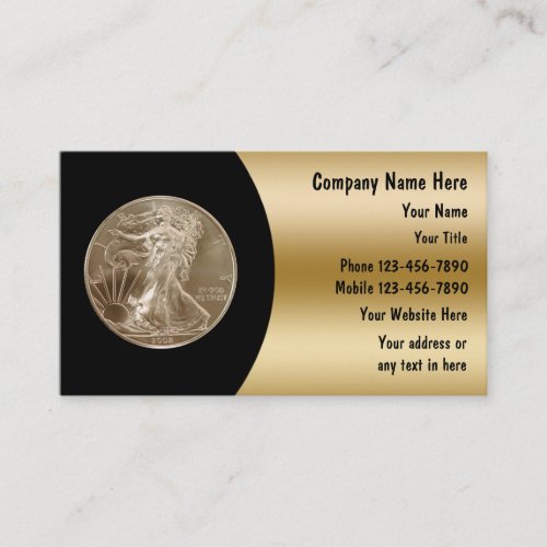 Coin Collector Business cards