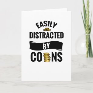 Coin Collector Gift Numismatist Coin Collecting Card