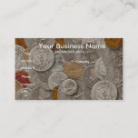 Coin collectors,business card