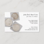 Coin Dealer Business Card at Zazzle