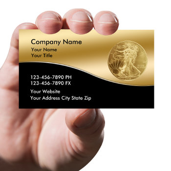 Coin Dealer Numismatic Business Cards by Luckyturtle at Zazzle