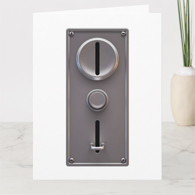 Coin Slot Facade Card (Front)