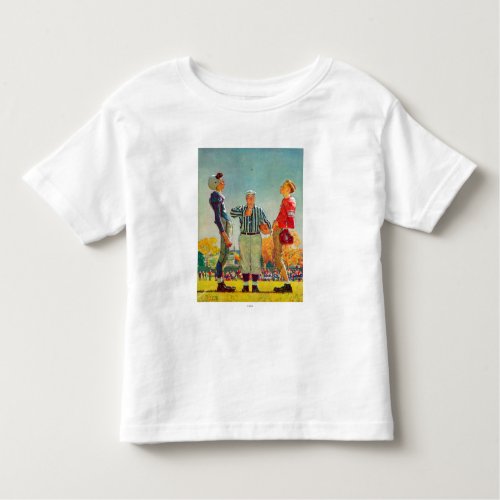 Coin Toss by Norman Rockwell Toddler T_shirt