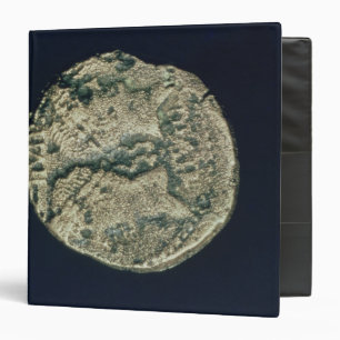 Coin with heads of Julius Caesar and Augustus Binder