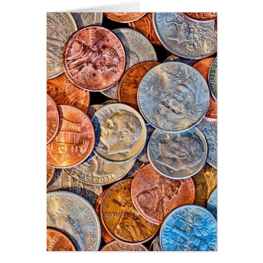 Coined Currency Cards (Front)