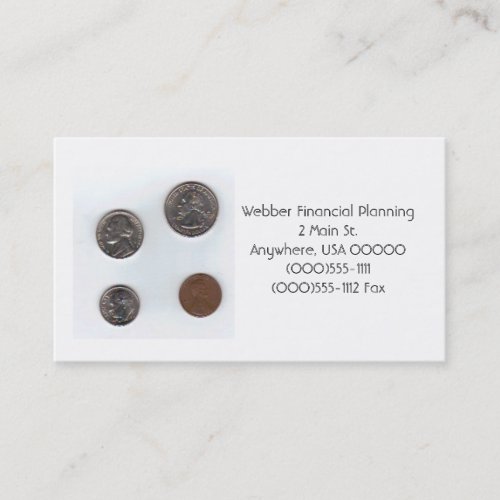 Coins Business Cards