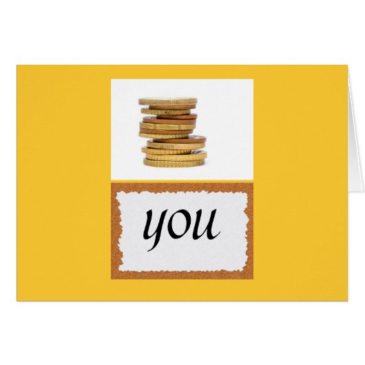 Coins Cards (Front Horizontal)
