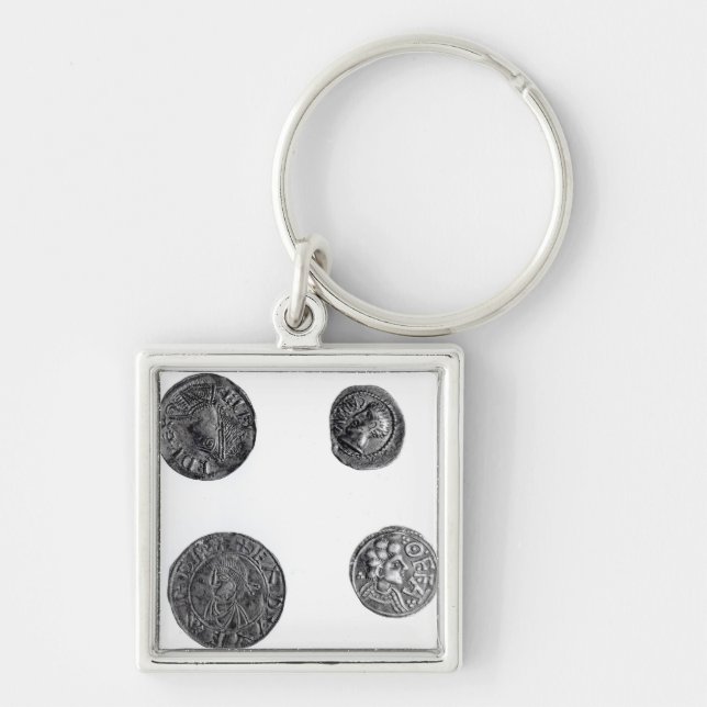 Coins of Cunobelinus or Cymbeline Keychain (Front)
