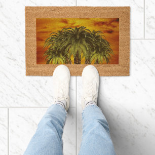Coir doormat fiber doormat