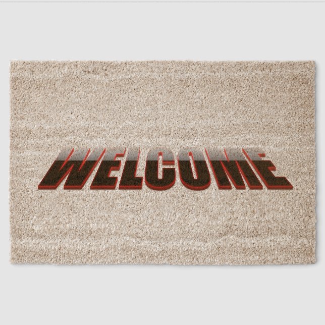 Coir doormat fiber doormat (Front)