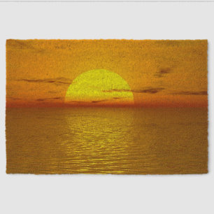 Coir doormat fiber doormat