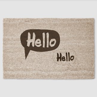 Coir doormat