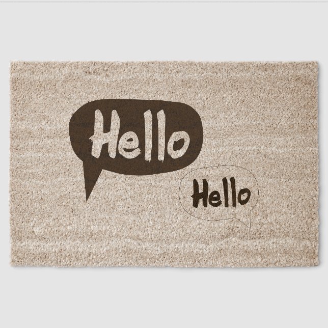 Coir doormat fiber doormat (Front)