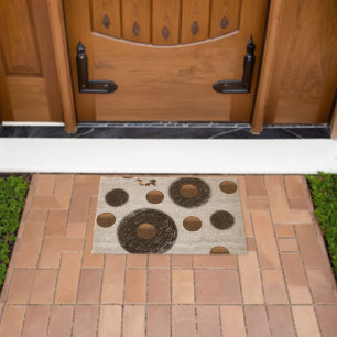 Coir Mat Outdoor Floor Mats Abstract