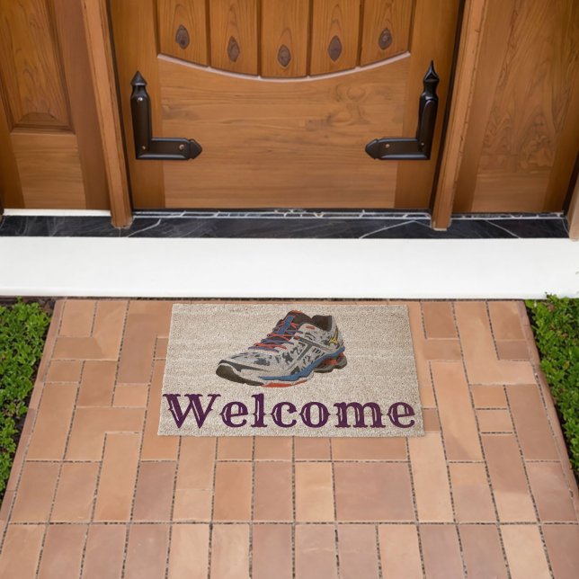 Coir Mat Outdoor Floor Mats Welcome Sneaker (Insitu (Outdoor))