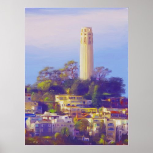 Coit Tower Poster