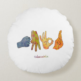 COJÍN AMOR ROUND PILLOW