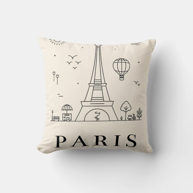 Cojín cuadrado decorativo suave y elegante para el throw pillow (Front)