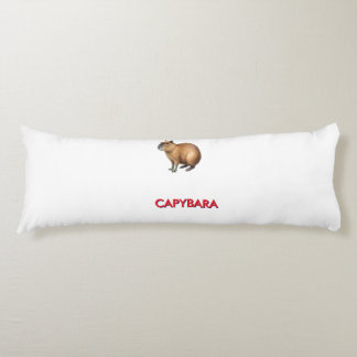 Cojin de capybara body pillow