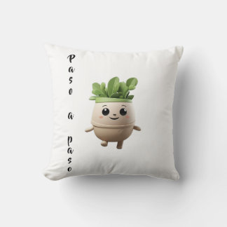 Cojín Pipo Paso a Paso – Decoración Serena Throw Pillow