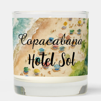 Cojín Playero Personalizable Copacabana Hotel Sol Scented Candle