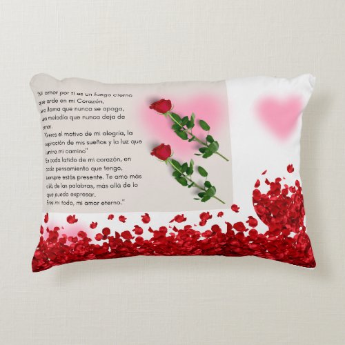 Cojn Susurros de Amor  Accent Pillow