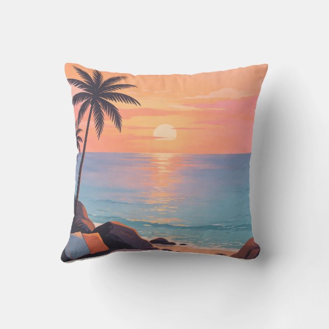 Cojín Throw Pillow (Back)
