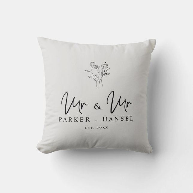 Cojín Throw Pillow (Front)