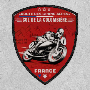 col de la colombiere,french alpes patch