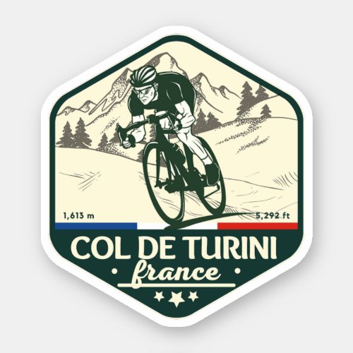 Col de turini Alpes Maritimes  Sticker