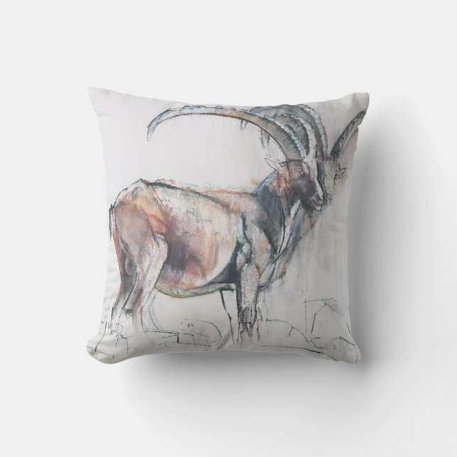 Col di Vermianaz Throw Pillow (Front)