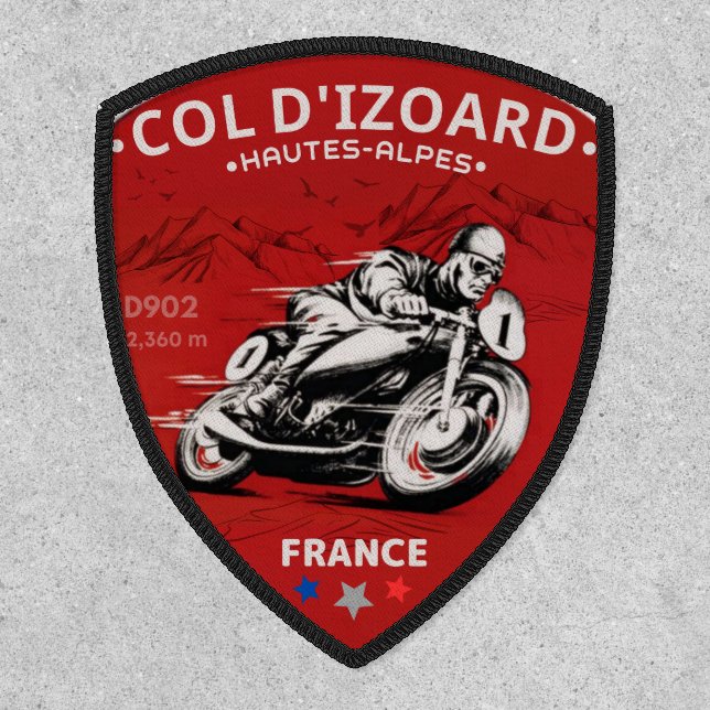 Col d'Izoard D 902 Massif du Queyras Patch (Front)