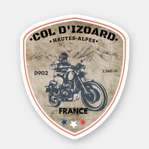  Col dIzoard D 902 Massif du Queyras Sticker
