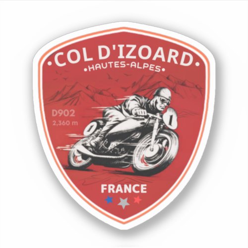 Col dIzoard D 902 Massif du Queyras Sticker